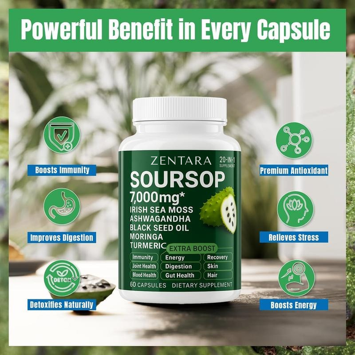 Zentara® Soursop Drops