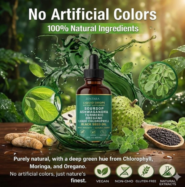 Zentara® Soursop Bitters Liquid Drops